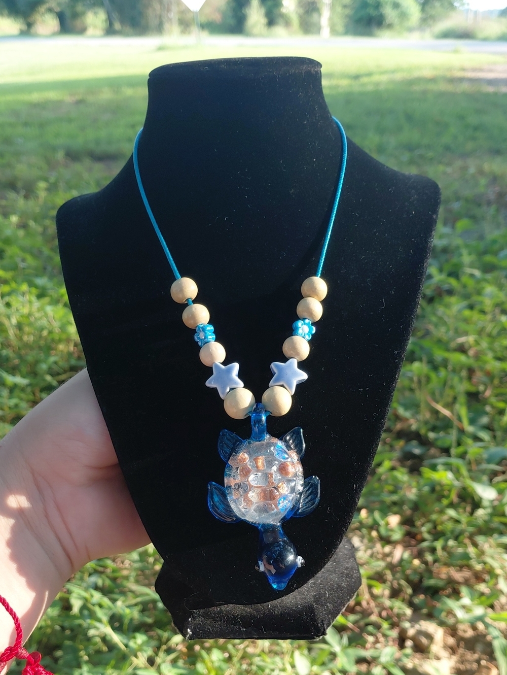 Handcrafted Turtle Necklace